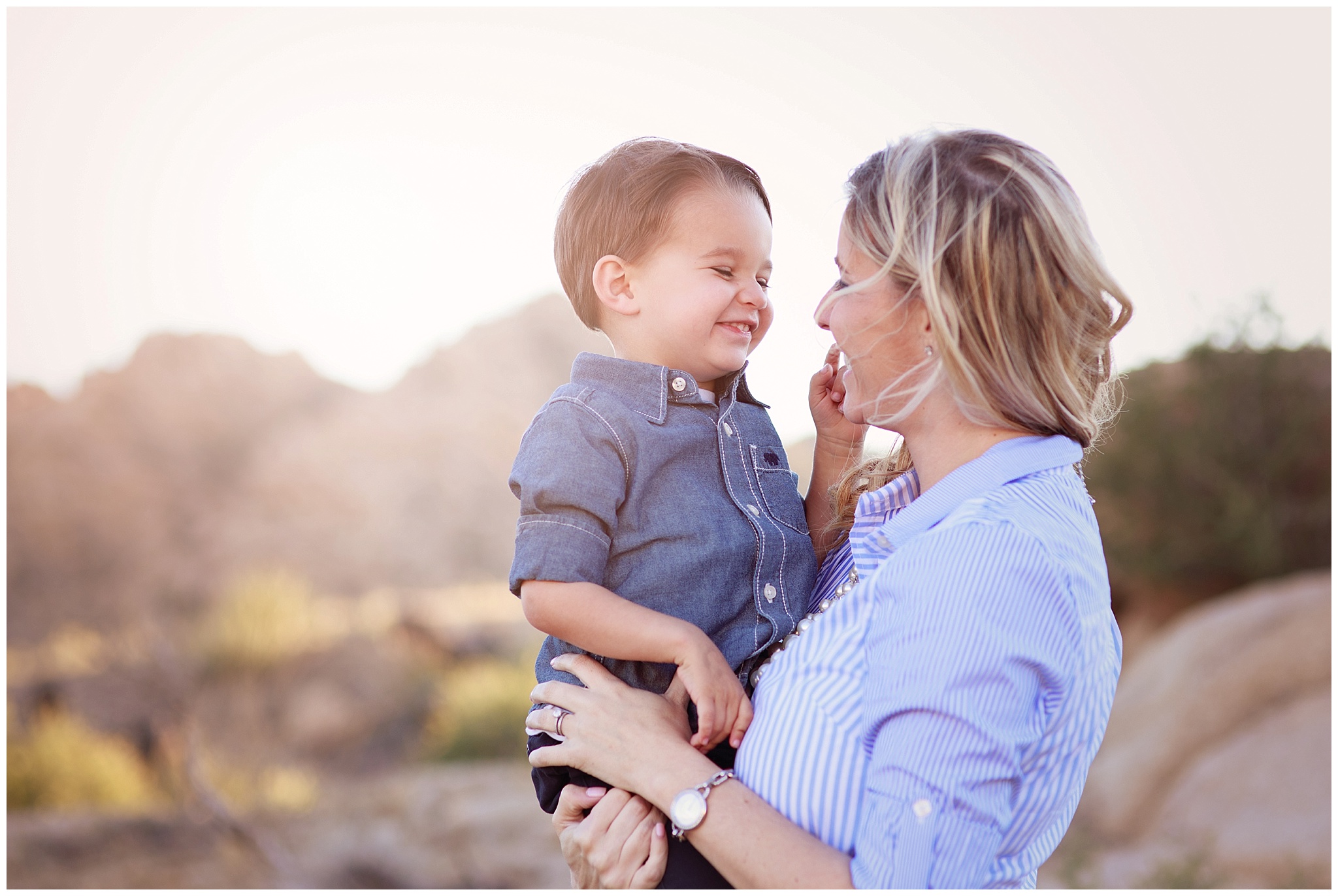 Mother-Son Portrait